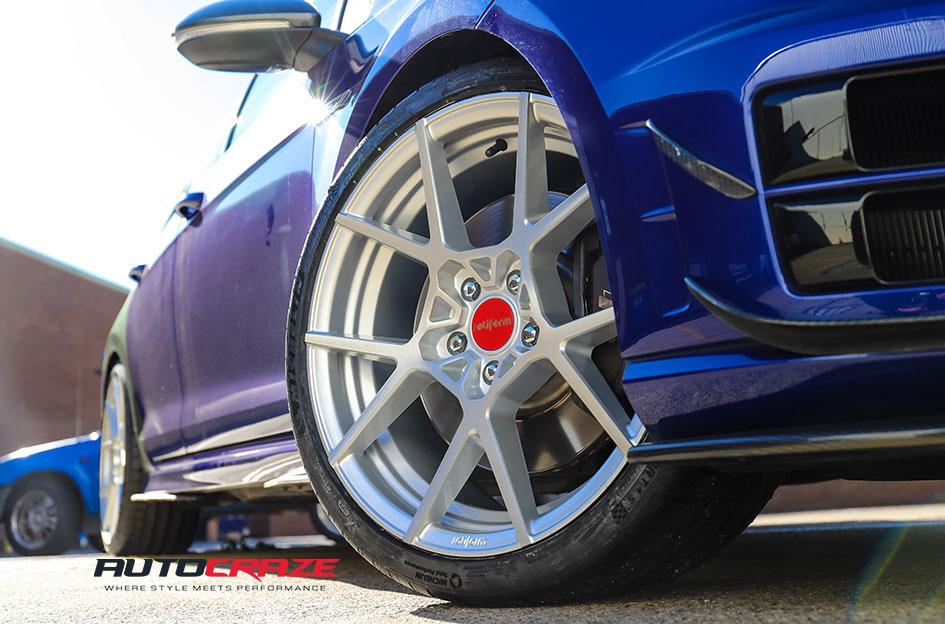 VOLKSWAGEN GOLF KPS BRUSHED WITH SILVER LIP